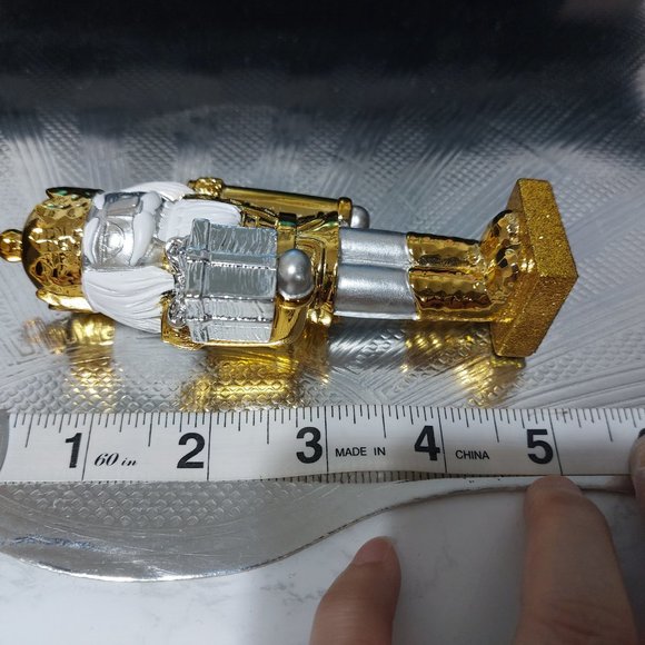 MICHAEL ARAM Nutcracker Ornament Gold Glitters Beautiful - Picture 5 of 12